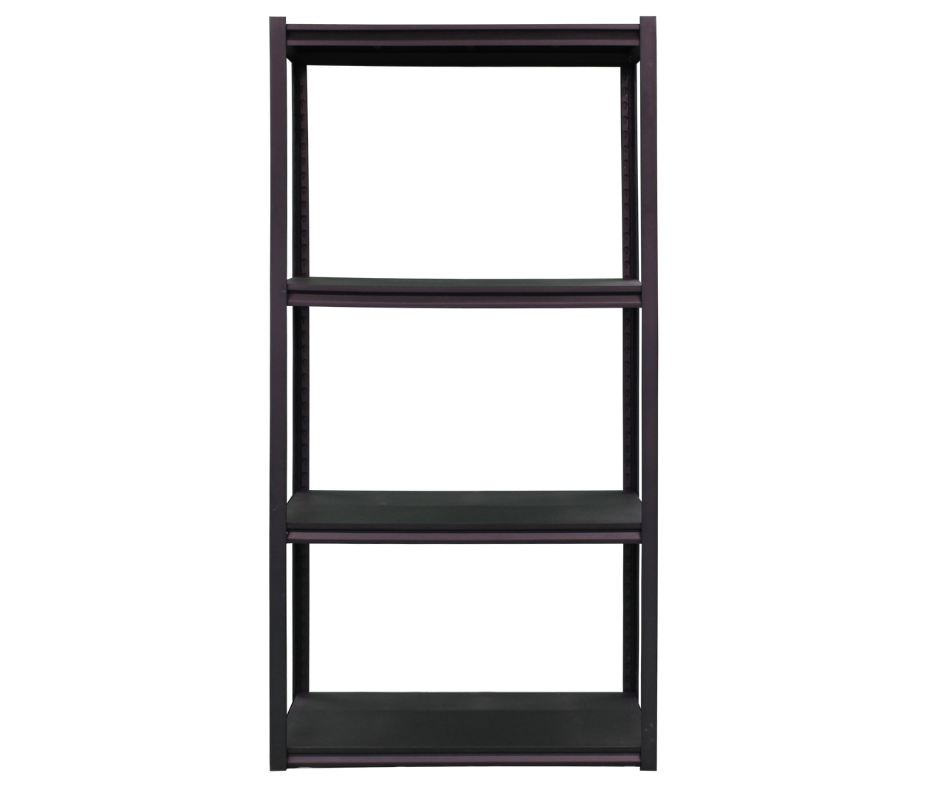 Black Rivet Shelving